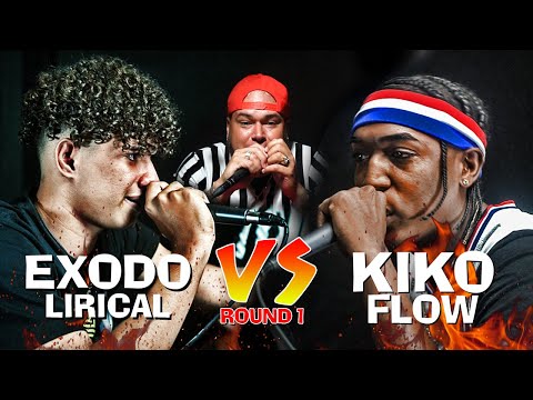 EXODO LIRICAL vs KIKO FLOW | Batalla con DJ Scuff |