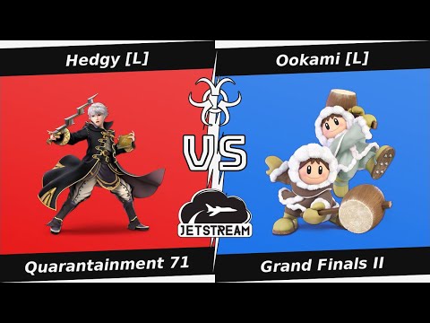 Quarantainment 71 Grand Finals II - Hedgy [L] (Robin) Vs Ookami [L] (Ice Climbers) - SSBU