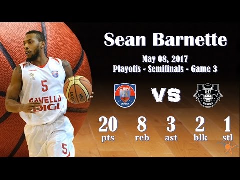 2017.05.08 Sean Barnette vs. U-BT Cluj - SF3