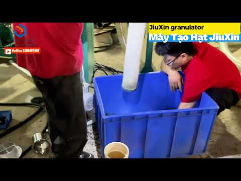 Chất thải ASA - Vấn đề nan giải của môi trường, nhưng đã có giải pháp máy tạo hạt