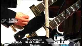 Si Mi Delito Es Rockear - Moderatto [Nokia Live Studio]