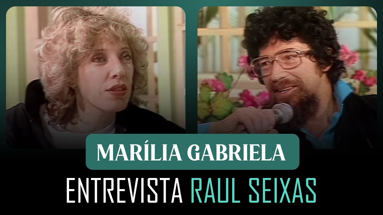 Raul Seixas entrevistado por Marília Gabriela no "TV Mulher" (1983)