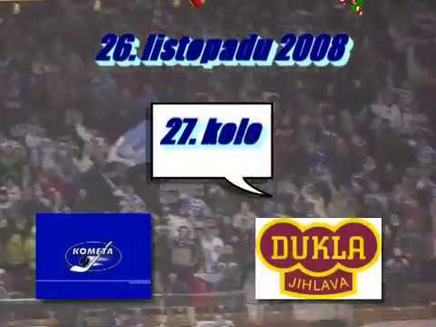 26. listopadu 2008 - HC Kometa Brno - HC Dukla Jihlava - 27. kolo - záznam utkání