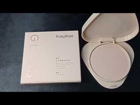 PÓ COMPACTO GLASS GPF20 RUBY ROSE 9G