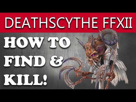 Final Fantasy XII The Zodiac Age How to Find & Kill DEATHSCYTHE Hunt (DEAD CITY WATCH Guide)