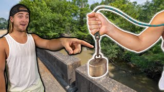 Magnet Fishing My SECRET Honey Hole - Giant Magnet Fishing Jackpot