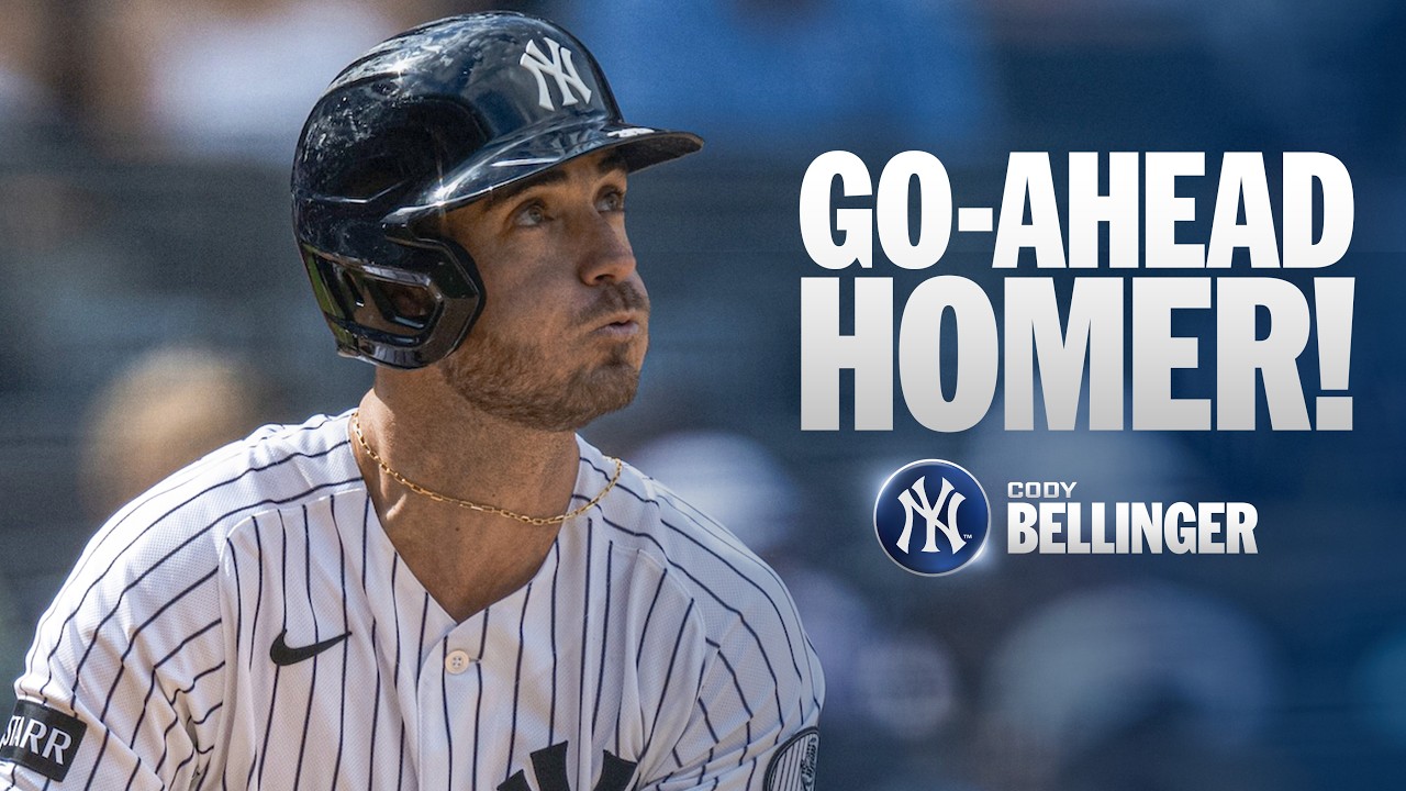 Cody Bellinger lines out a homer to put the Yankees ahead late vs. the Red Sox 💪 | MLB Highlights
