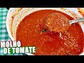 MOLHO DE TOMATE CASEIRO FÁCIL E RÁPIDO Menino Prendado