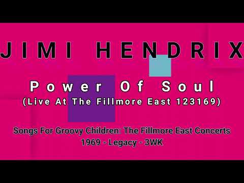 JIMI HENDRIX-Power Of Soul (Live At The Fillmore East 123169)