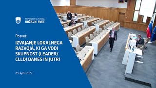 Posvet o izvajanju lokalnega razvoja, ki ga vodi skupnost