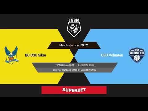 LNBM 2021-2022: BC CSU Sibiu - CSO Voluntari