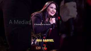 A Medias De La Noche | 139 | Ana Gabriel | 2009 | Short #short #pop #romantico #musica #music