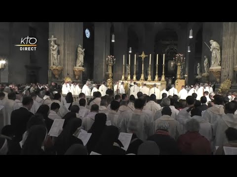 Messe chrismale : premier rassemblement des prêtres de Paris après l’incendie de la Cathédrale