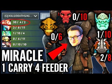 1vs9 MIRACLE Hardest DOTA 2 Game EPIC PRO [Troll Warlord] 7.20 META