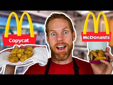 Copycat McDonalds Chicken Nuggets Recipe | Taste Test