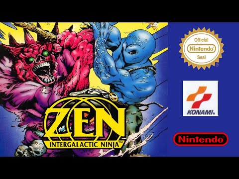 Zen - Intergalactic Ninja | NES | Полное прохождение
