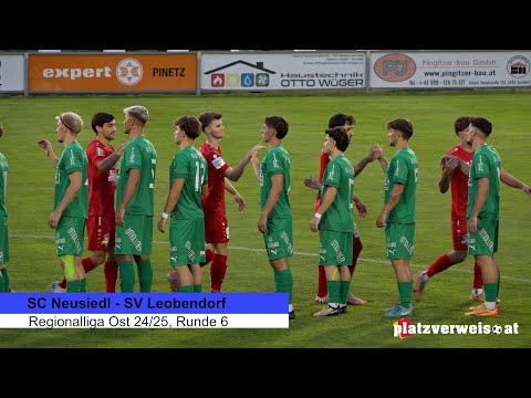Highlights Neusiedl - Leobendorf, Regionalliga Ost 24/25