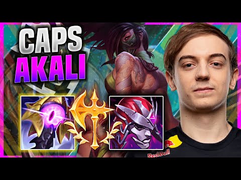 CAPS IS A BEAST WITH AKALI RIFTMAKER! - G2 Caps Plays Akali MID vs Yone! | Season 11
