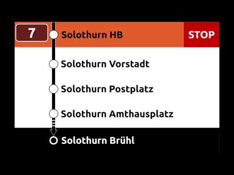 BSU Ansagen • 7 • Herzogenbuchsee – Inkwil – Horriwil – Subingen – Derendingen – Zuchwil – Solothurn
