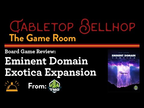 Eminent Domain Exotica, Adds Aliens and Asteroids to the Card Game Eminent Domain. Board Game Review