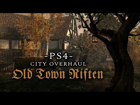 Skyrim Mod I PS4 I Old Town Riften I City Overhaul