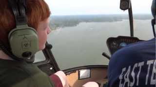 preview picture of video 'Helicopter Ride Over Lake Tyler'