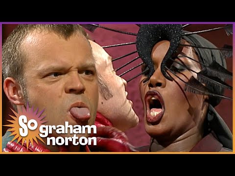 Grace Jones Gets Scary! | So Graham Norton