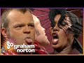 Grace Jones Gets Scary So Graham Norton