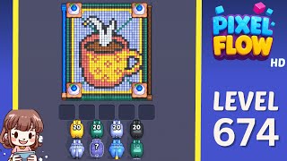 Pixel Flow Level 674