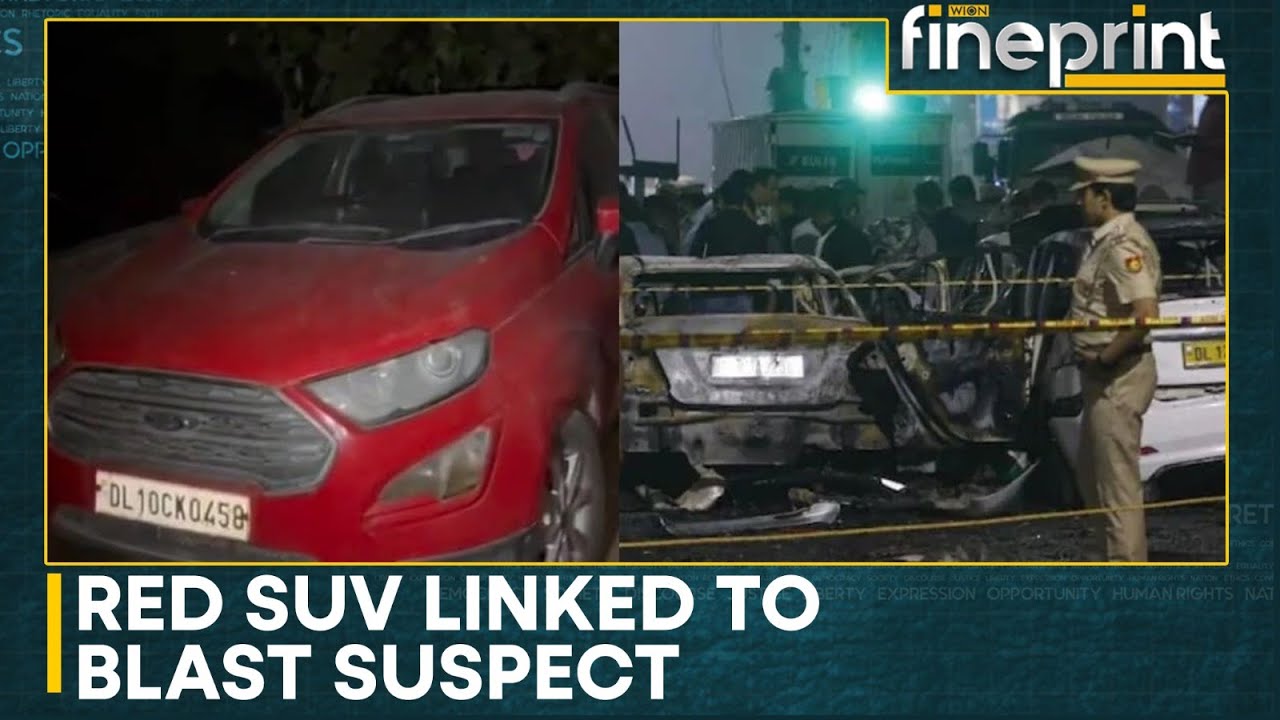 Delhi Terror Blast: Red SUV Linked to Accused Umar Nabi Found in Faridabad | WION Fineprint