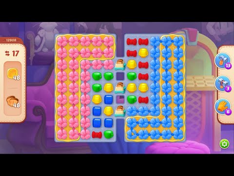 Homescapes Level 12808 No Boosters Gameplay #Bubunka