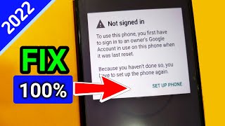 100% Fix Not Signed In Setup Phone VIVO/ VIVO Y11 (1906) frp bypass/New Method 2022