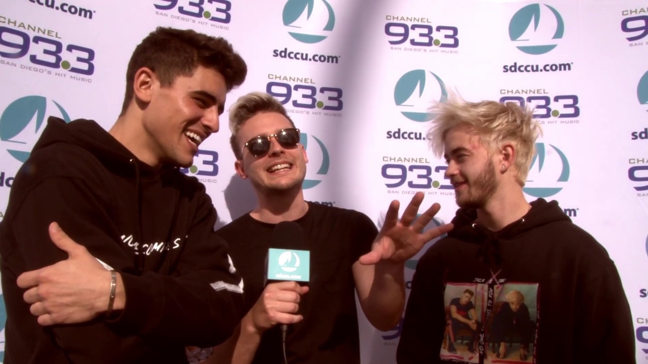 Jack and Jack interview at Channel 933's FREEcember concert