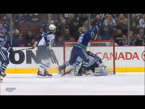 Canucks vs Jets - All Canuck Goals - 12/22/13 - HD