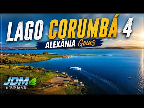 Lago Corumbá 4 , ALEXÂNIA Goiás. Drone Comandante JDM. 