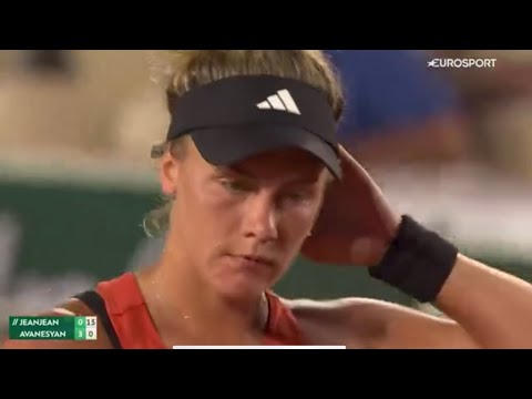 Elina Avanesyan Vs Leolia JeanJean Live Tennis Coverage WTA French Open