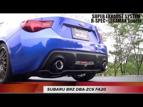 TOYOTA 86/SUBARU BRZ HKS SUPER EXHAUST SYSTEM LMS
