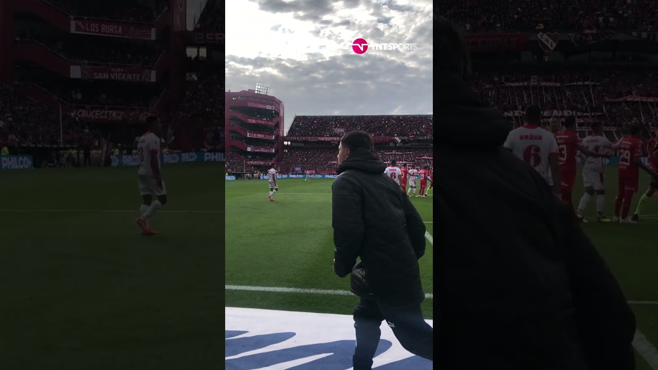 La jugada donde todo #Independiente reclamó penal por falta de #Alarcón ante #Canelo