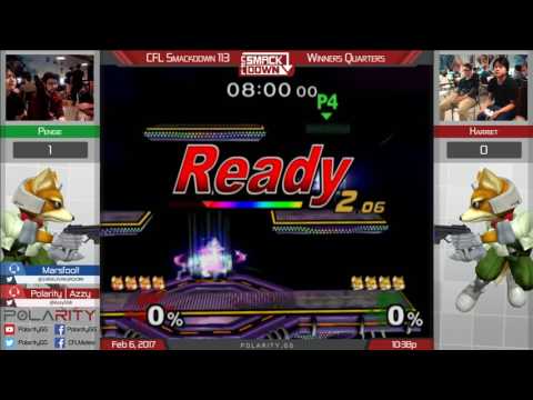 CFL Smackdown 113 Melee - Pengie (Fox) vs Harriet (Red) - Winners Quarters