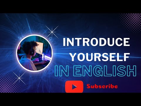 Introduce yourself in English ...??🤔😨💦||English with saju...