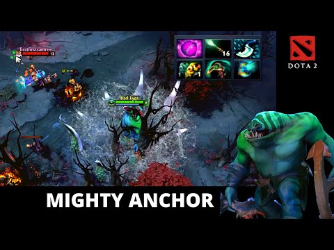 Bad Eyes TIDEHUNTER - Dota 2 Gameplay | MIGHTY ANCHOR [Watch & Learn]