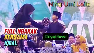 Download lagu Ngaji 1:  Full Ngakak NING UMI LAILA BIKIN IQBAL SALTING #umilaila #pengajian #lucu mp3