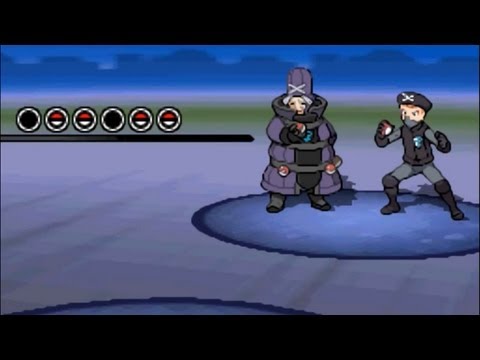 Pokemon Black 2 & White 2 - Pokemon White 2 Walkthrough Part 40 - Kampf gegen Team Plasma Zinzolin in Tessera (Lacunosa Town)