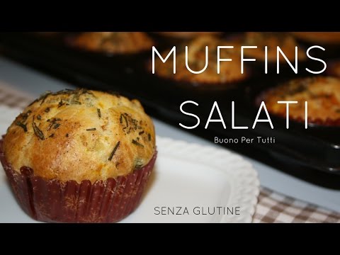 MUFFINS SALATI | doppio ripieno |  senza glutine | Buono Per Tutti