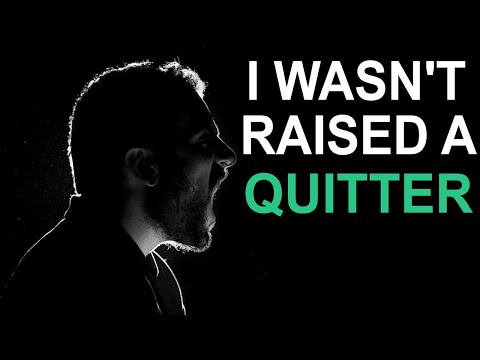 I WASN'T RAISED A QUITTER Walter Bond Motivational Speech
