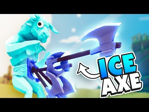 SECRET ICE AXE GOD DEFEATS MINOTAUR - TABS Early Access Release (Totally Accurate Battle Simulator)