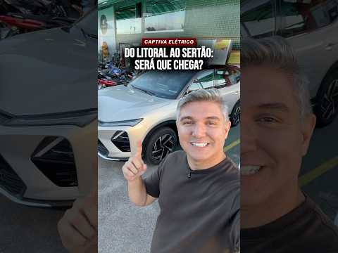 🚙🔌⚡️🔋 Do litoral ao sertão com o Captiva EV: será que chega?