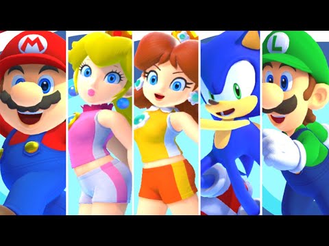 Mario & Sonic at the Olympic Games Tokyo 2020 - Dream Racing (All Characters)