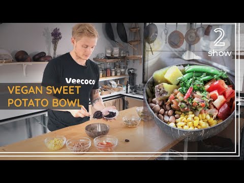 Mexican Sweet Potato Bowl | Vegan Fitness Recipe