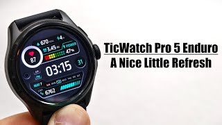 TicWatch Pro 5 Enduro: A Small Refresh to a Nice Wear OS Watch